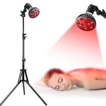 Amazon.com: Wolezek Red Light Therapy with Stand for Face